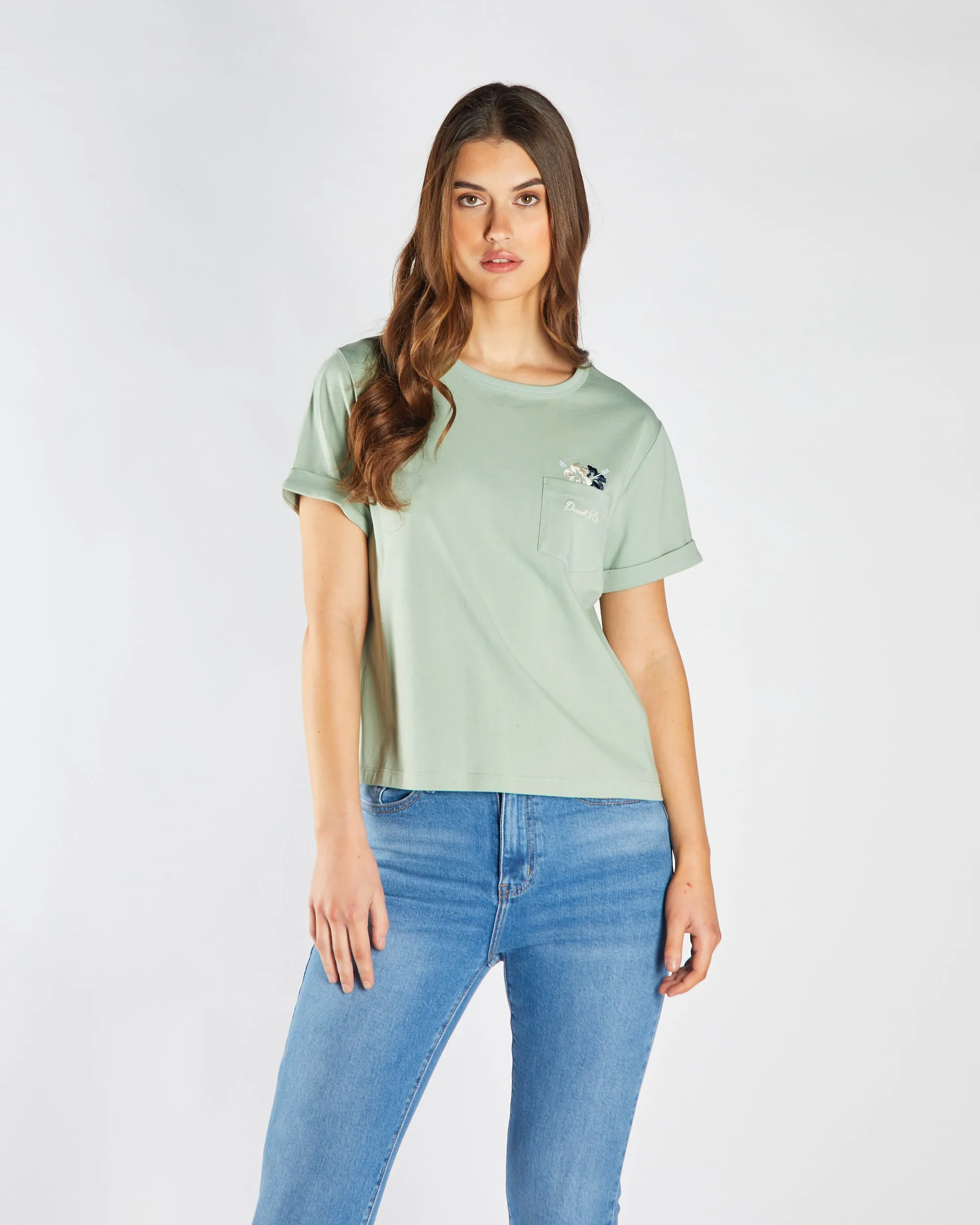Preppy Chic Fit Freesia Tee Iceberg Green