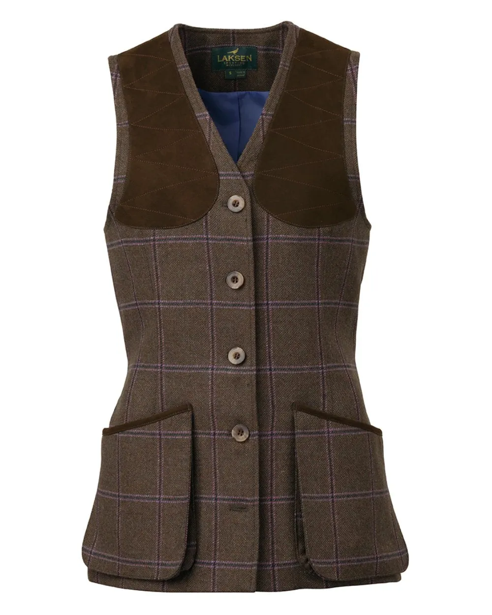transportation Laksen Pippa Beauly Tweed Shooting Vest