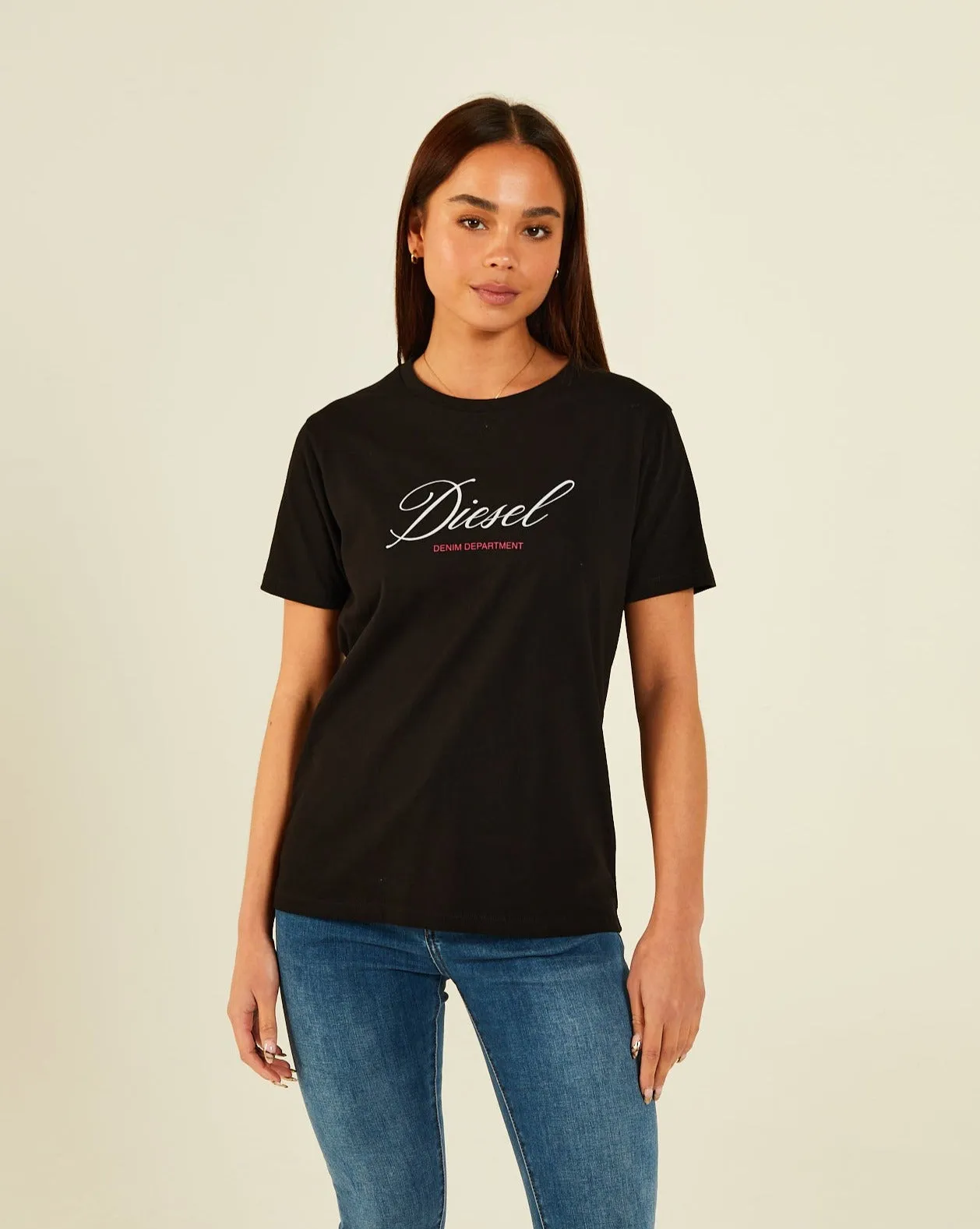 Margie T-Shirt Black Perfect Fit Wear Sustainable Textile