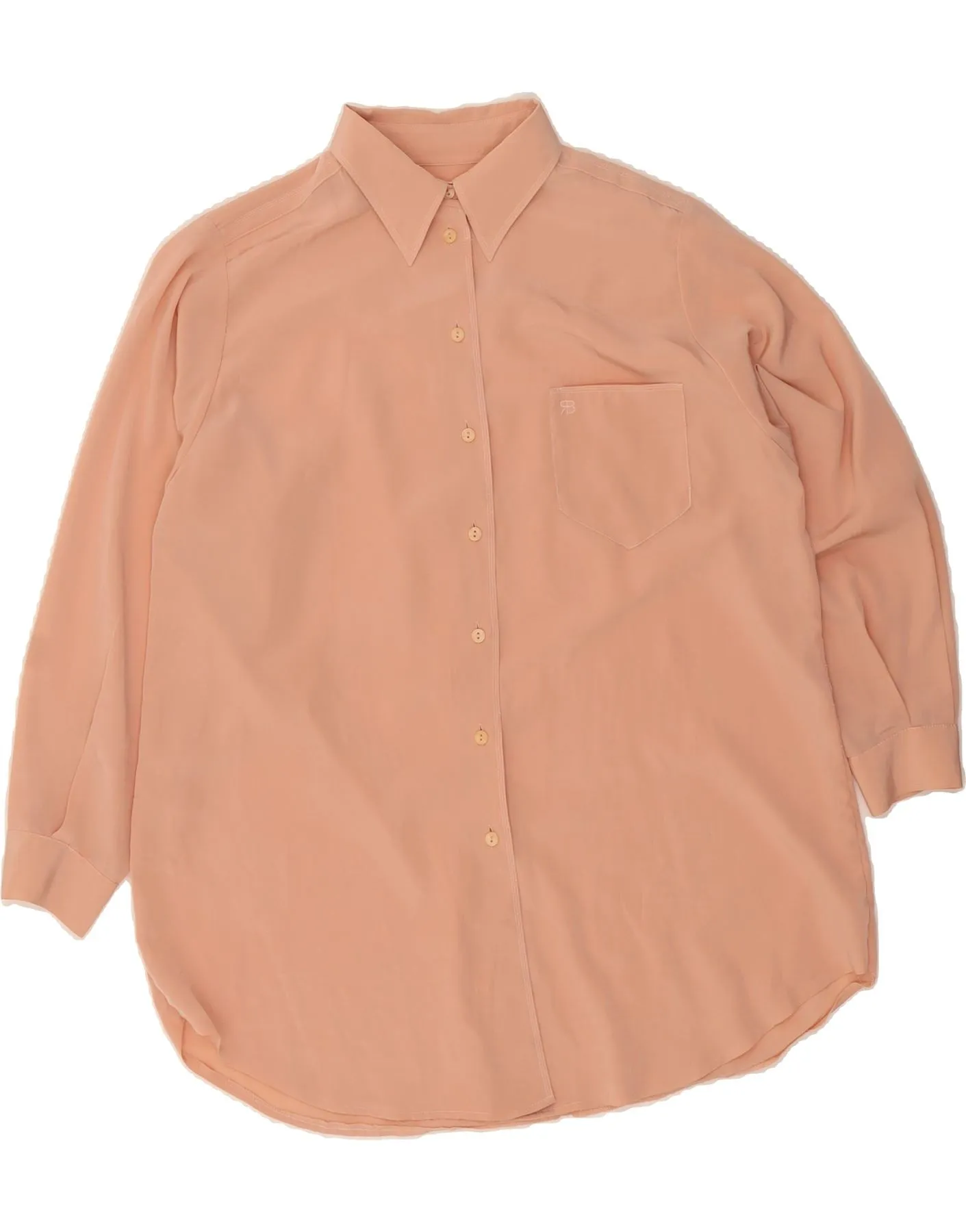 Edgy style shopping spree VINTAGE Womens Shirt Blouse UK 18 XL Pink