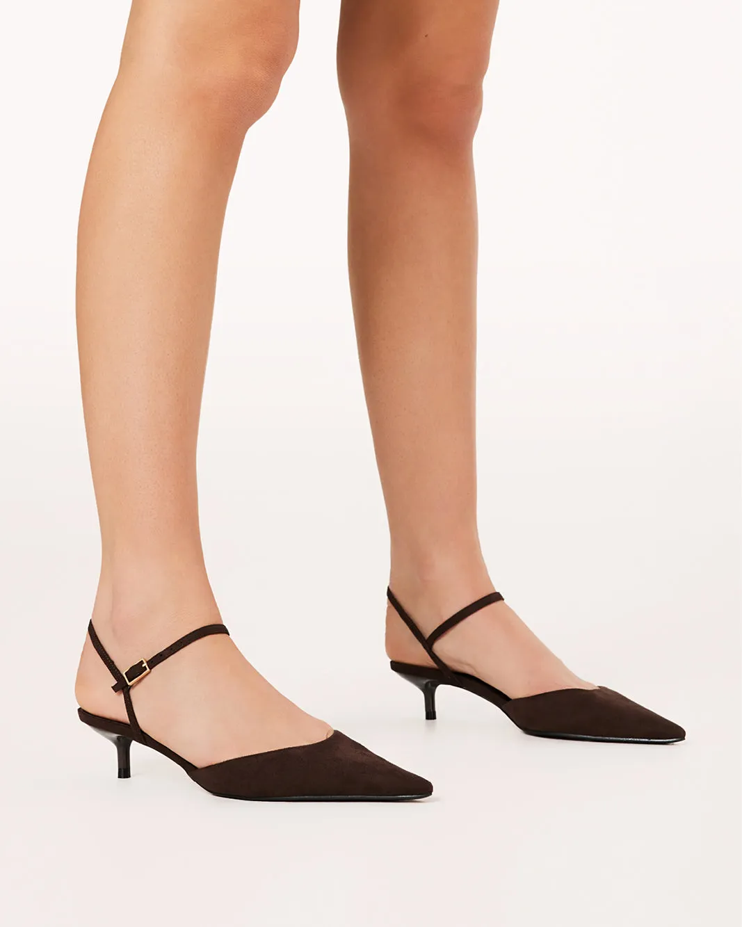 IYRA - DARK CACAO SUEDE Sophisticated Sandals