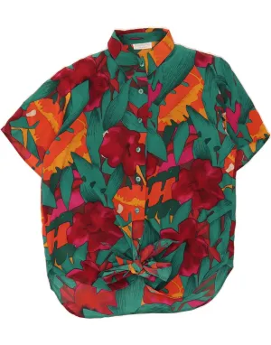 Trendsetter Choice Date night DIANA BENTALLS Womens Shirt Blouse IT 42 Medium Multicoloured Floral