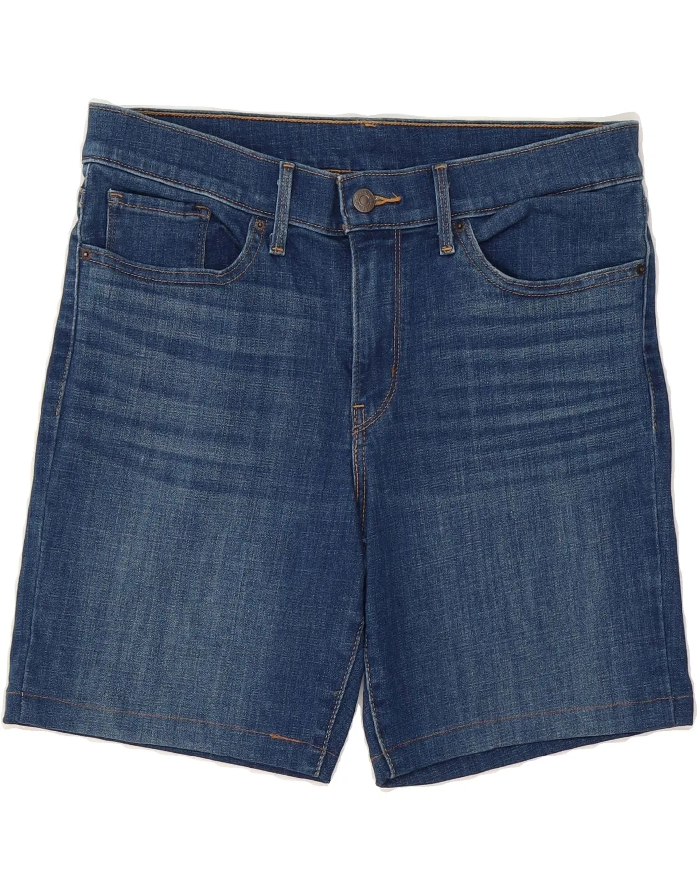 Corporate Wear Anti Pilling Treatment LEVI'S Womens Denim Shorts W30 Medium Blue