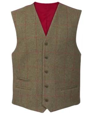 Alan Paine Mens Combrook Tweed Lined Back Waistcoat market share Environment - friendly