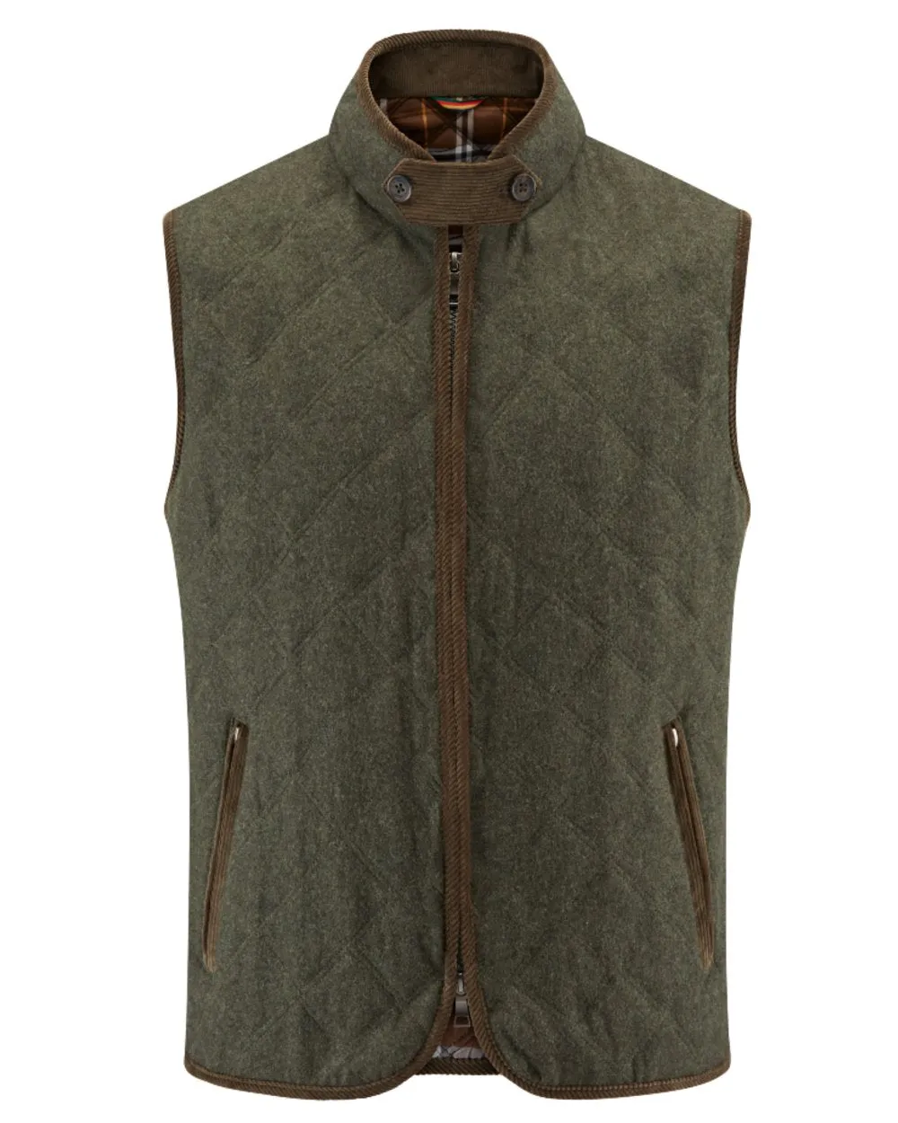 Durable Stitching Flexible Alan Paine Mens Richmond Quilted Waistcoat
