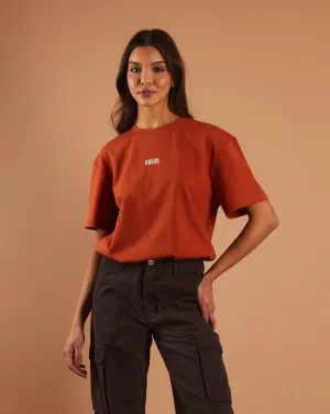 Amari Tee Cinnamon Orange Active Flex Cozy Vibe