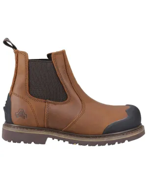 Amblers Safety FS225 Goodyear Welted Waterproof Chelsea Safety Boots Mud Friendly Ergonomic Shape