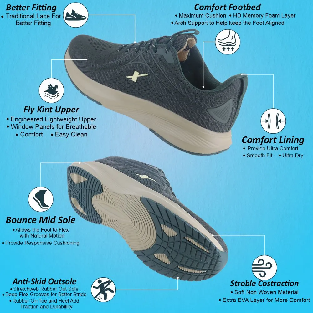 SPARX Running Shoes for Men SM 834 Wide Base Support modern - style