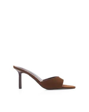 GABRIELA - HAZEL SUEDE Chunky Heel Relaxed Mood