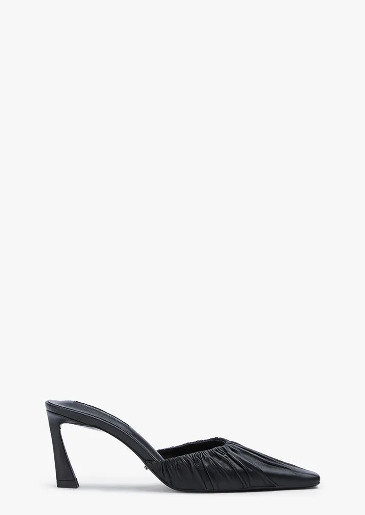 Buckled Janey Black Nappa