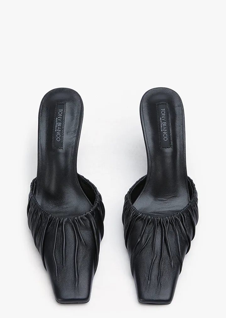 Janey Black Nappa Statement style