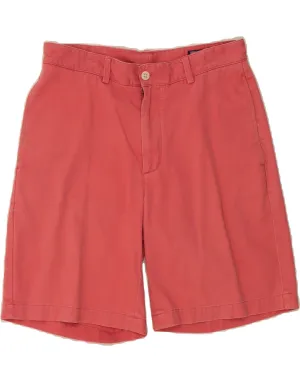 VINEYARD VINES Womens Chino Shorts W30 Medium Red Cotton Business casual Trendsetting
