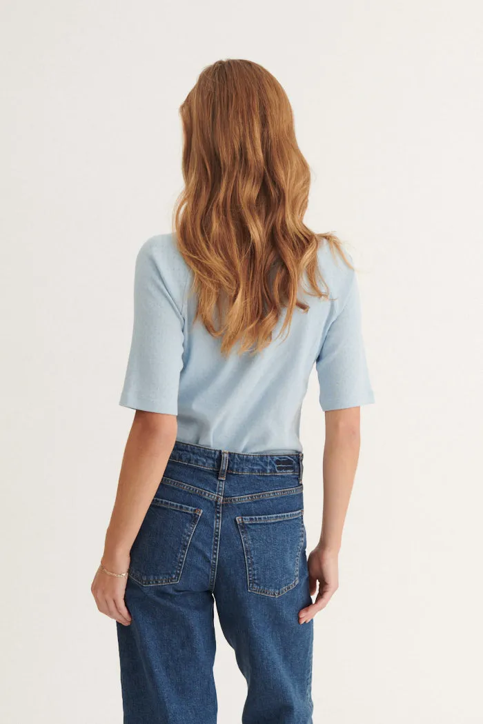 Arense Tee - Cashmere Blue Evergreen