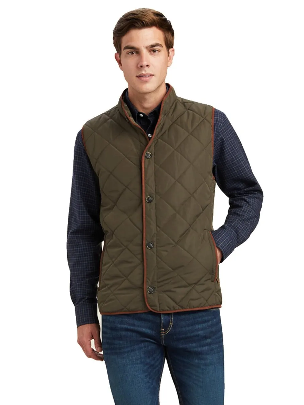 Ariat Woodside Quilted Vest Snag Resistant Surface