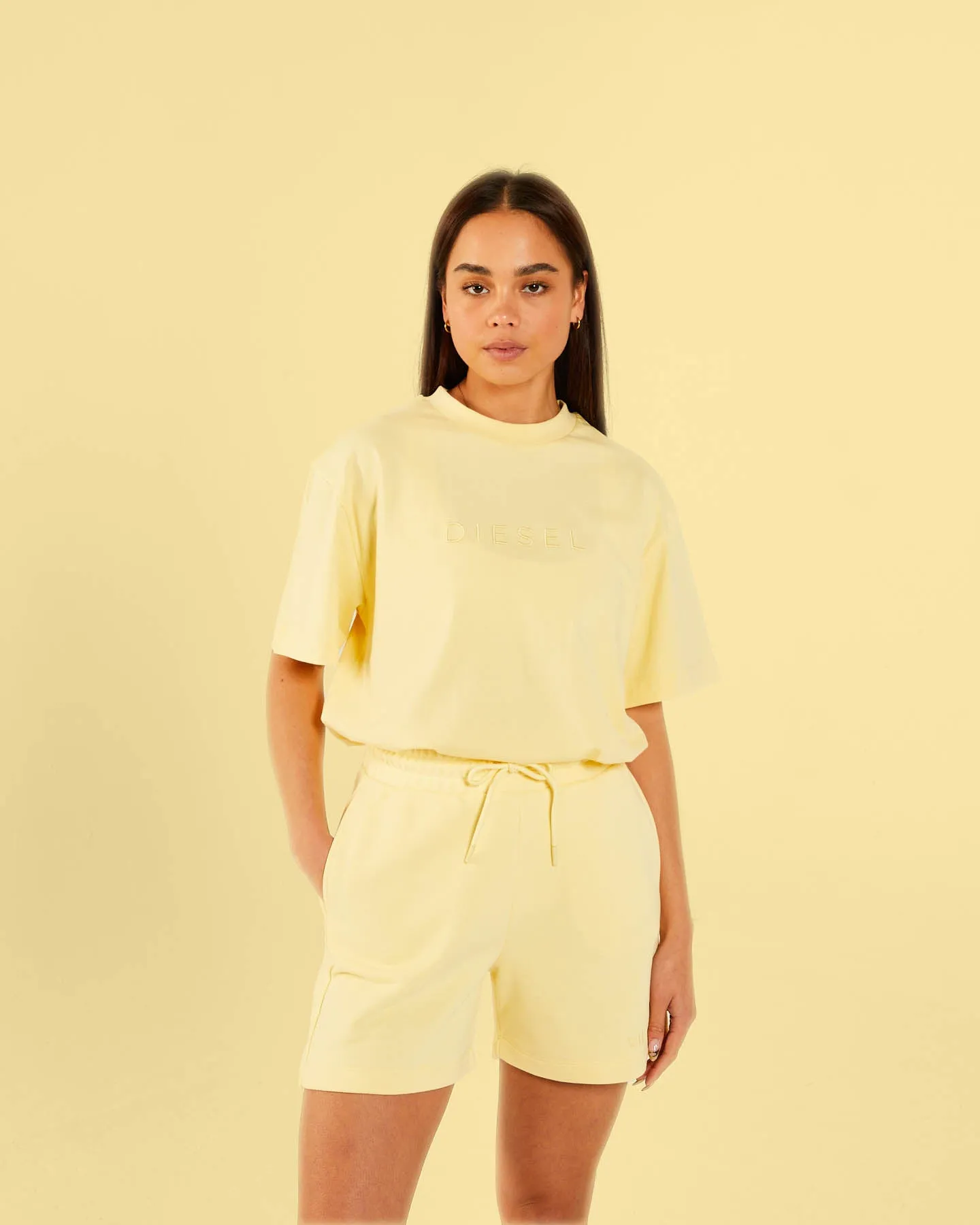 Arlene Tee Soft Yellow High Density Weave Recommended