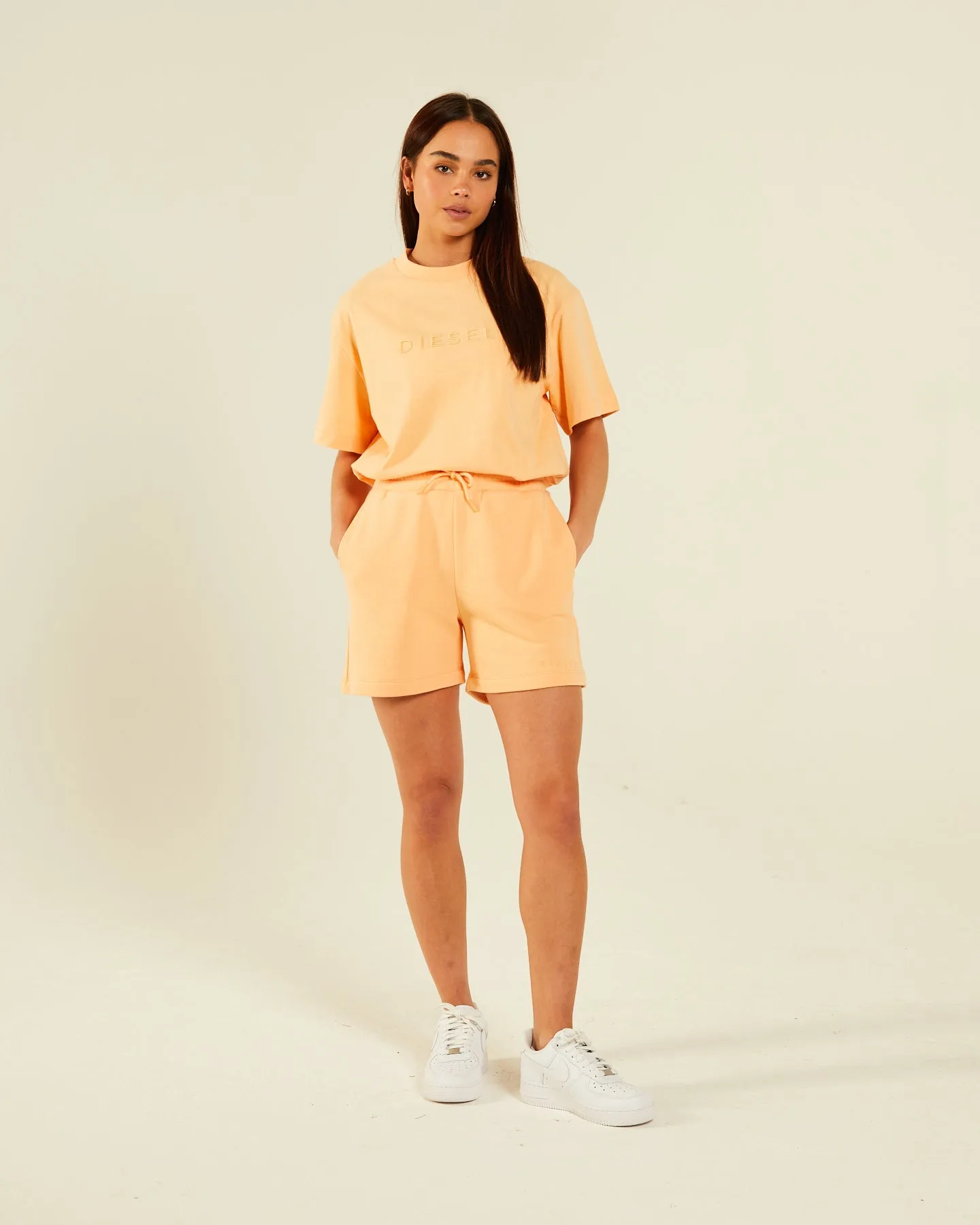 Outdoor Comfort Style Arlene Tee Summer Peach
