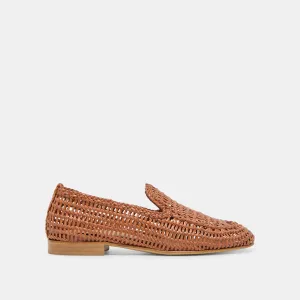 Everyday Flats ARMOND FLATS COGNAC WOVEN LEATHER