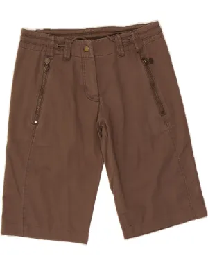 Sleepwear NIKE Womens Bermuda Shorts UK 10 Small W27  Brown Cotton
