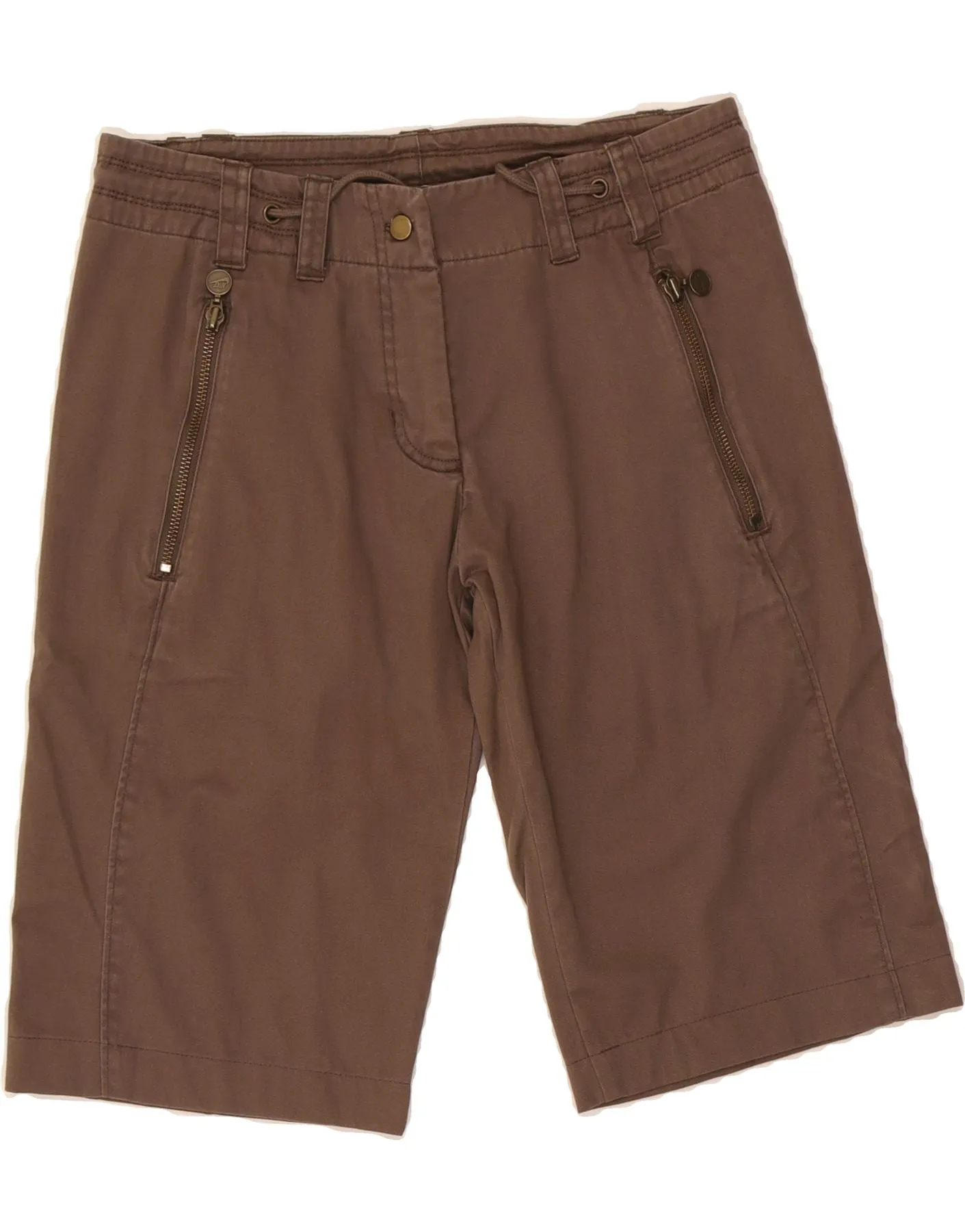 Sleepwear NIKE Womens Bermuda Shorts UK 10 Small W27  Brown Cotton