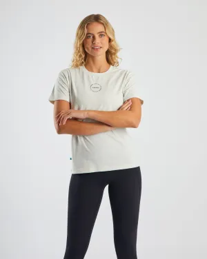 Barbora T-Shirt Light Grey Mel UV Protective Coating Breathable mesh lining