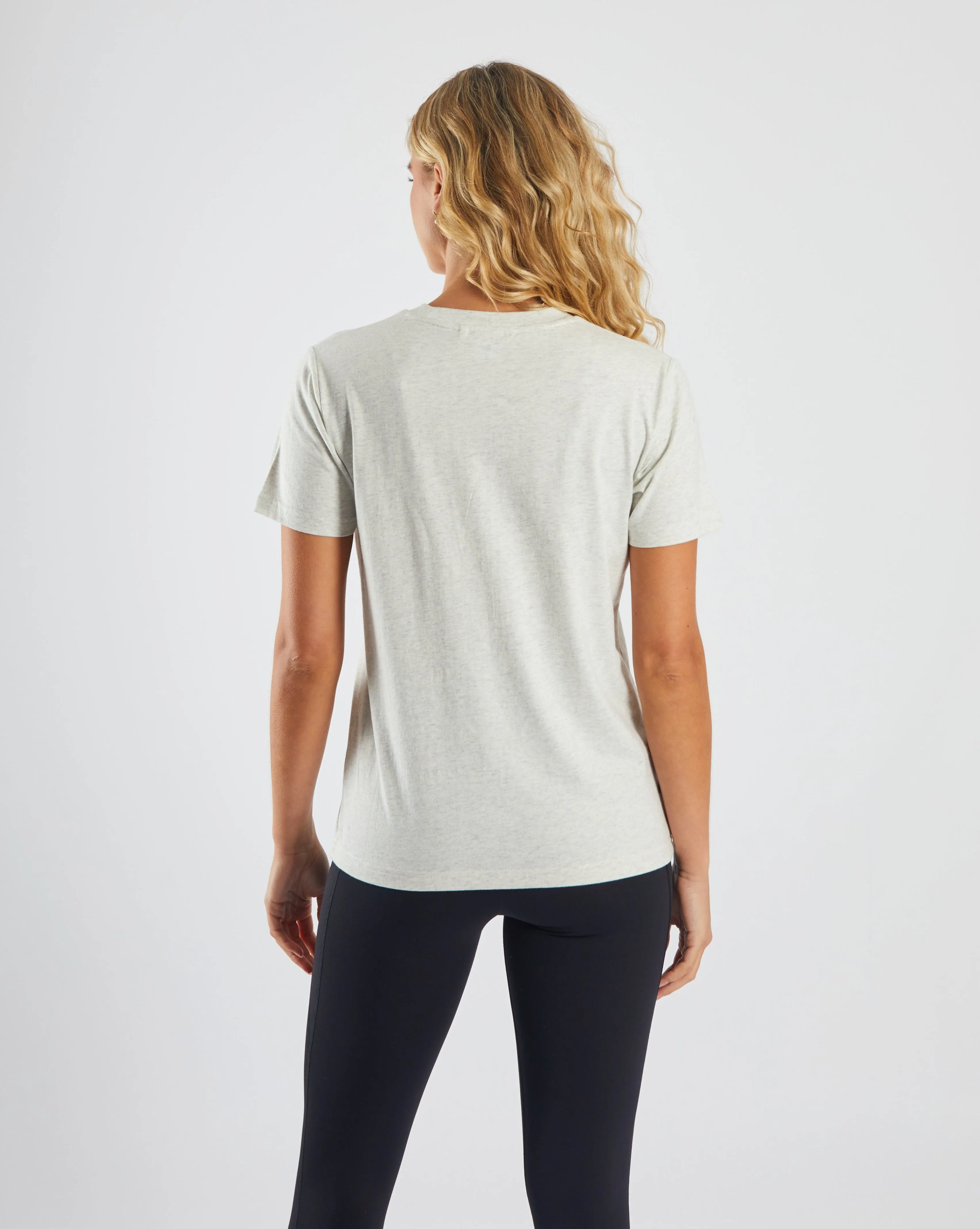SeamlessSidePanels windproof Barbora T-Shirt Light Grey Mel