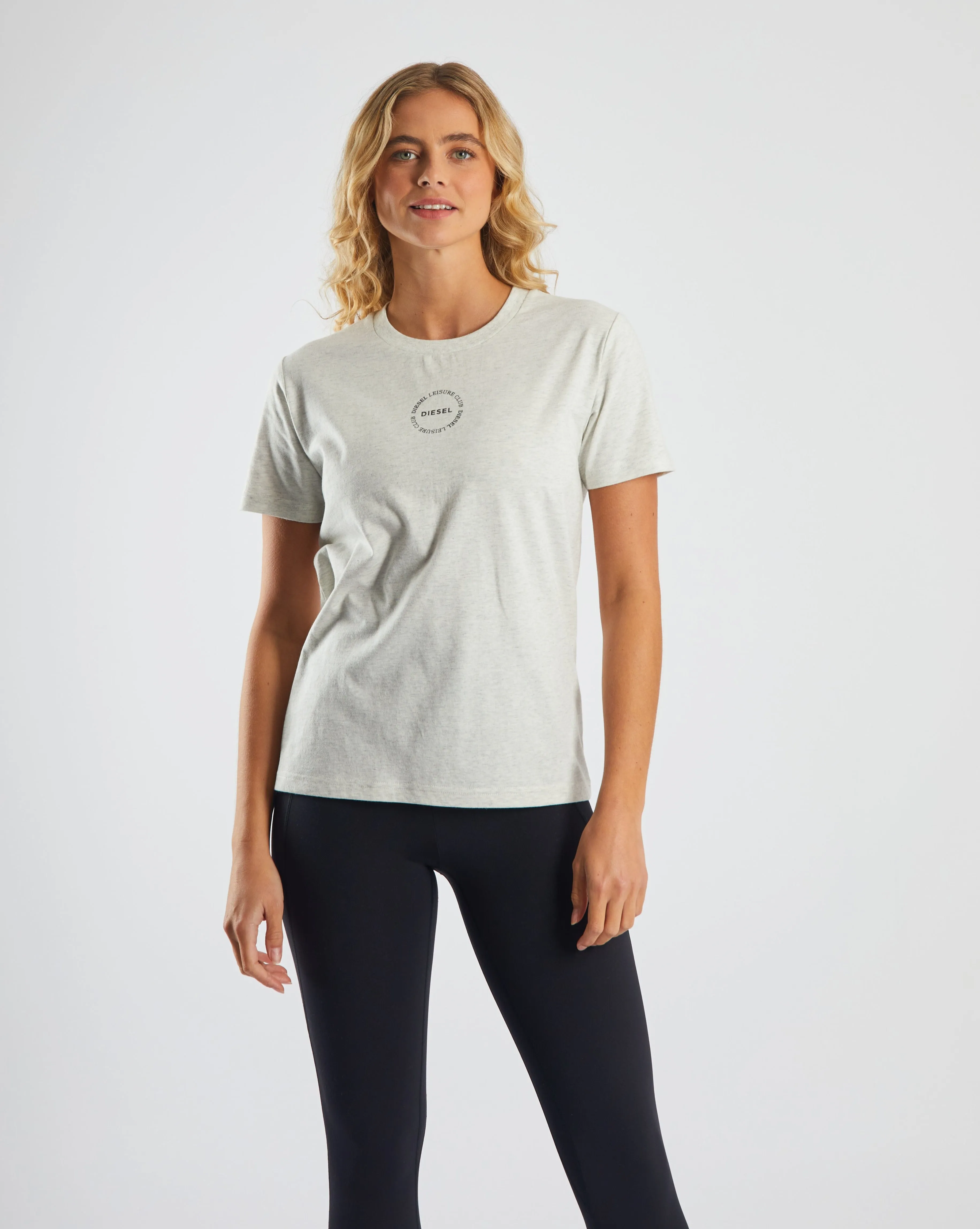 Luxury exclusivity Barbora T-Shirt Light Grey Mel