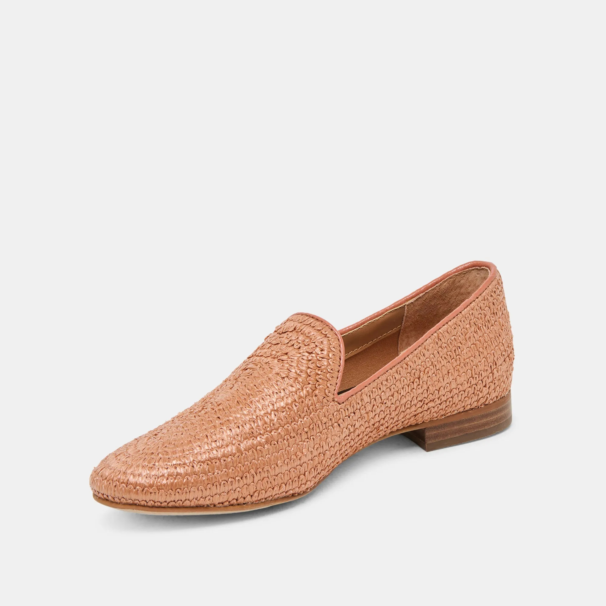 Dance Glow Slip-On Style Shoes BAYLEN FLATS MAPLE WOVEN RAFFIA