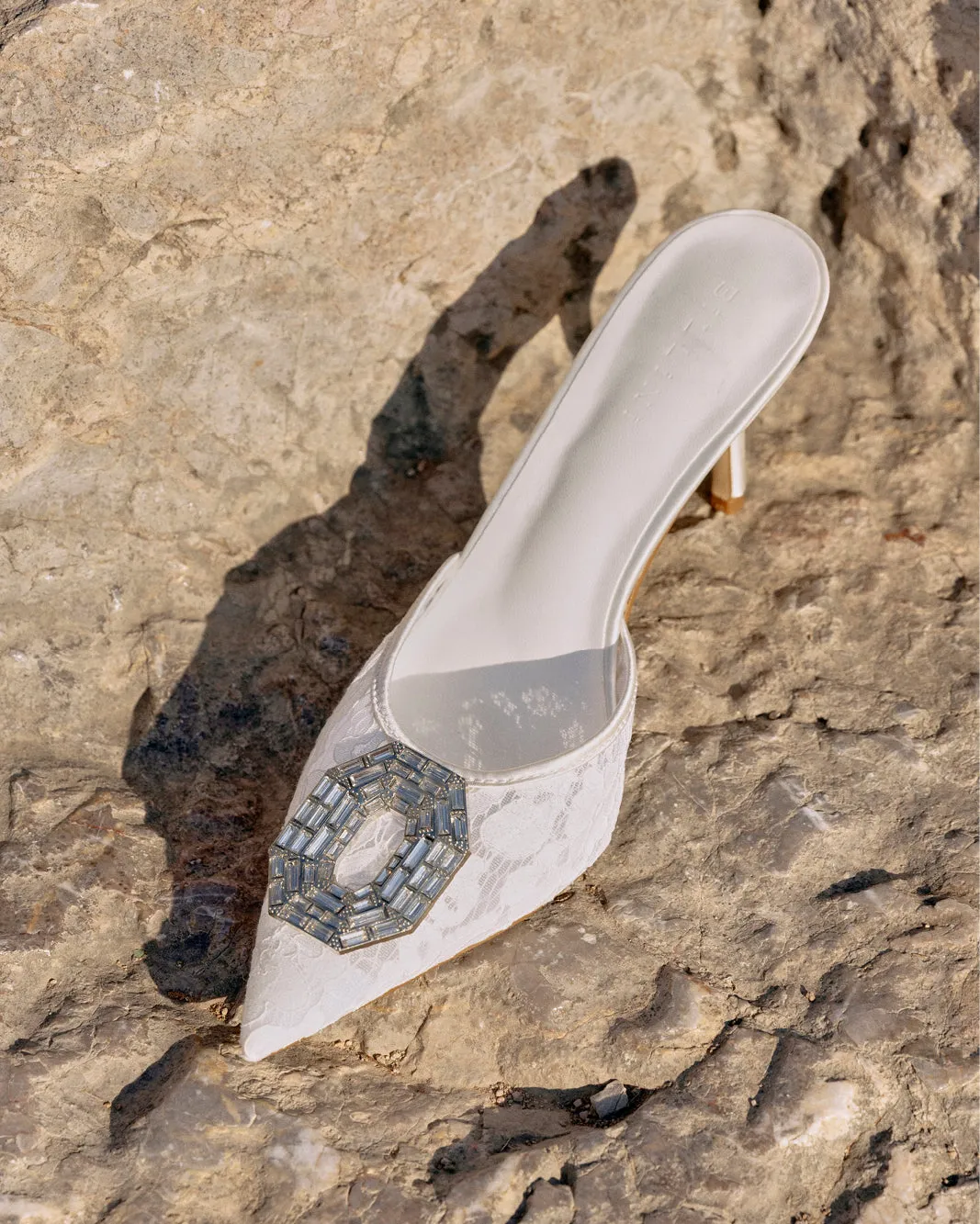 BEHATI - WHITE LACE Energy return Wedding Reception Shoes