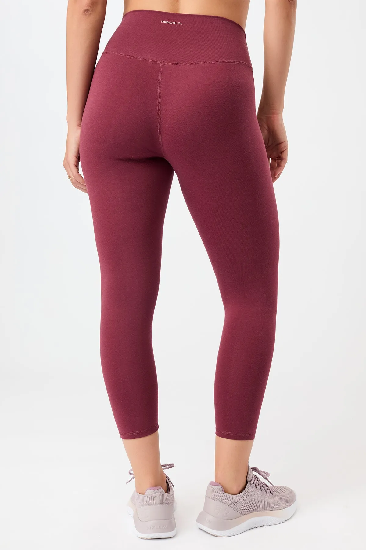 Active Lifestyle Hiking Trail Best Cropped Legging - Beet