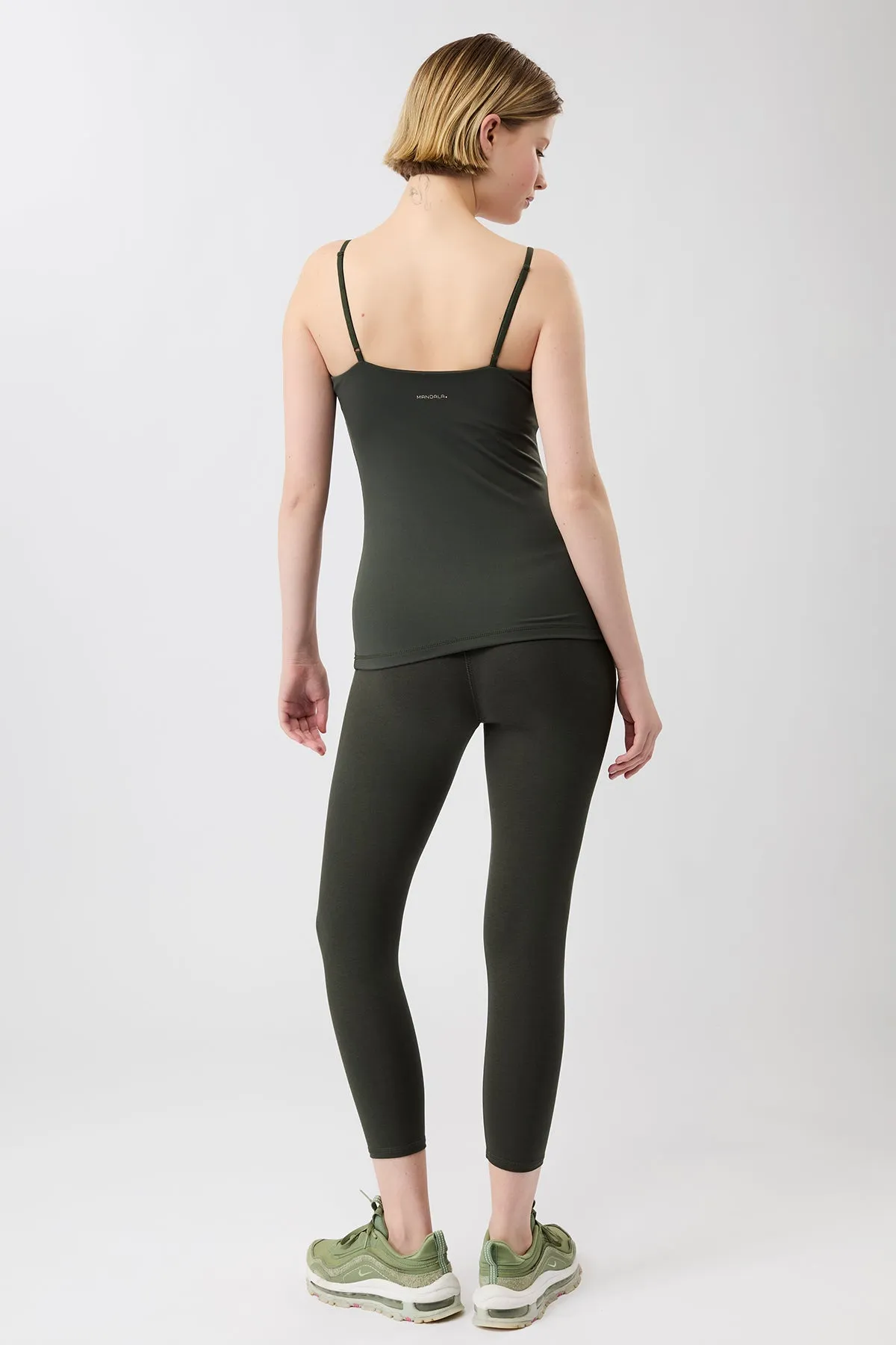 Best Cropped Legging - Dark Olive Body Fit Body Shaping Fitness Lover