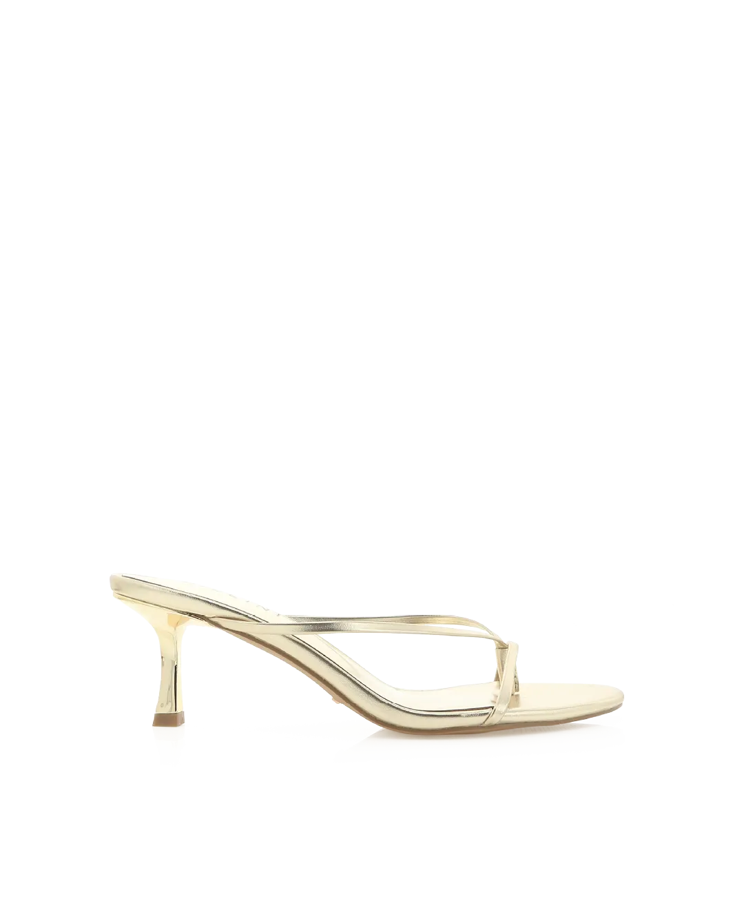 Heel Booties Durable Upper GILLIE - GOLD METALLIC