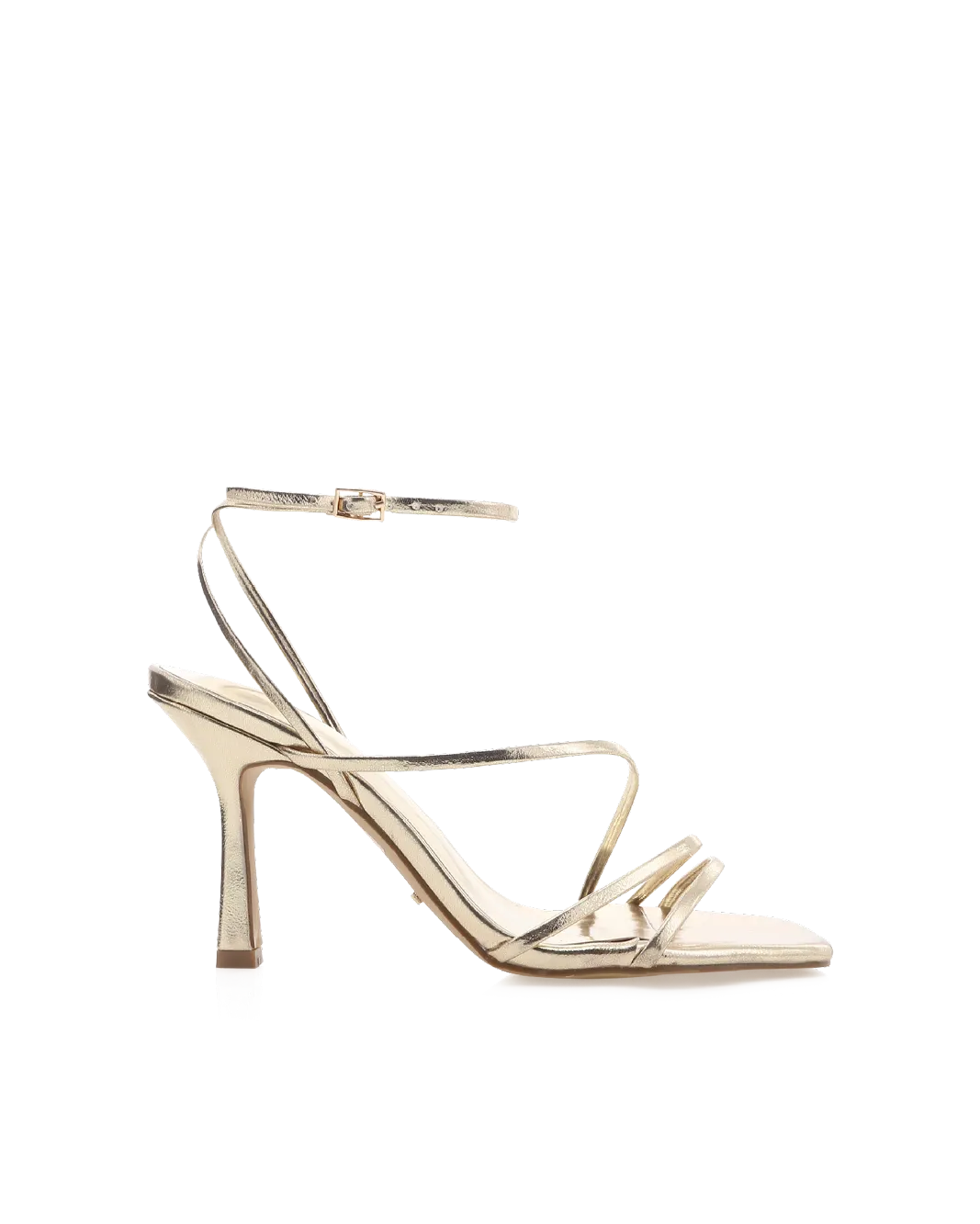 SYLVIA WIDE FIT - GOLD METALLIC Court