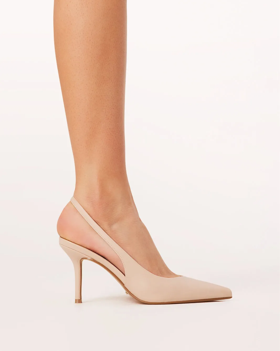 Holiday Sandals Heels for Spring BLONDIE - NUDE