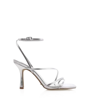 SYLVIA - SILVER METALLIC Shock absorption