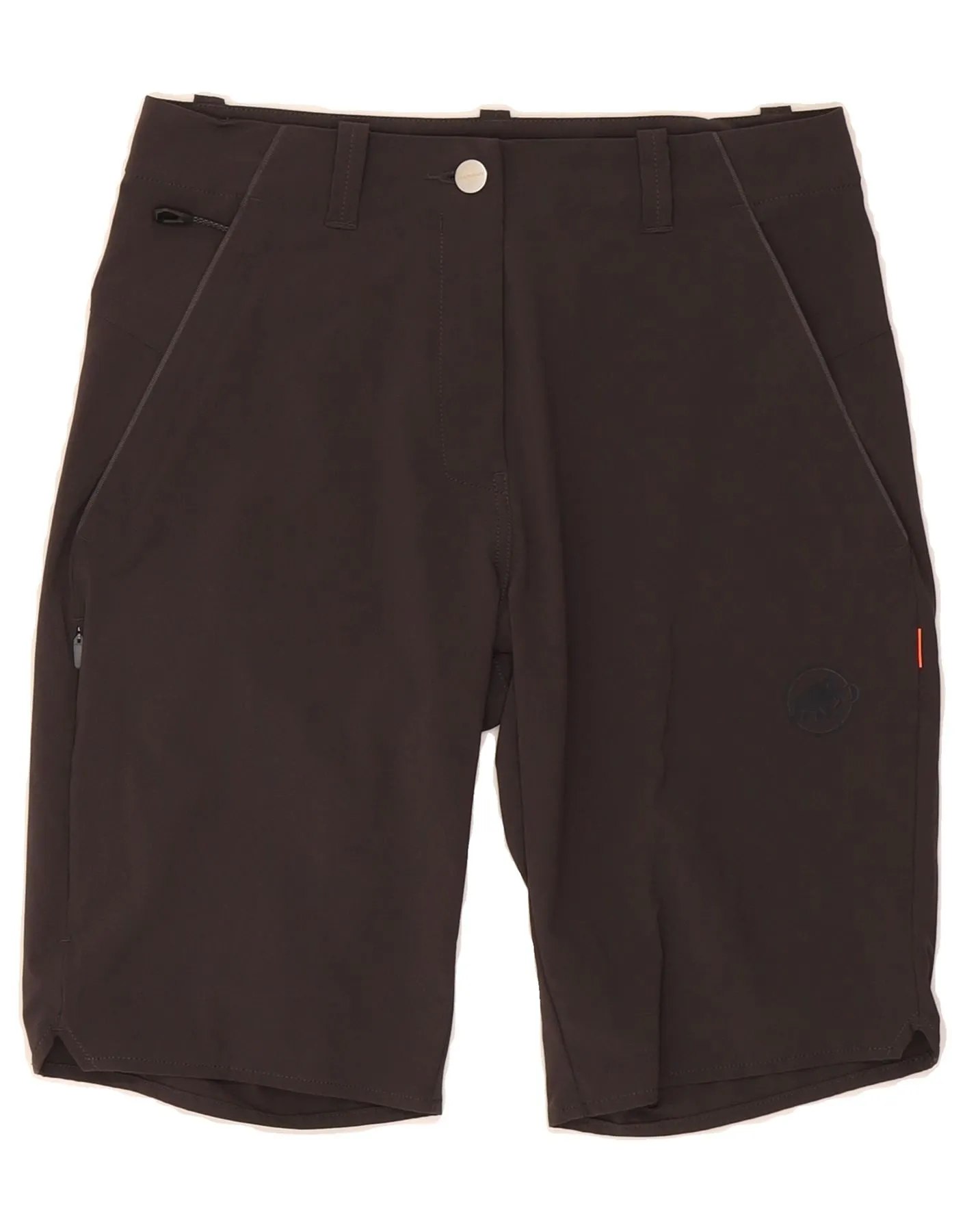 Cool Comfort MAMMUT Womens Casual Shorts UK 10 Small W27 Grey Polyamide