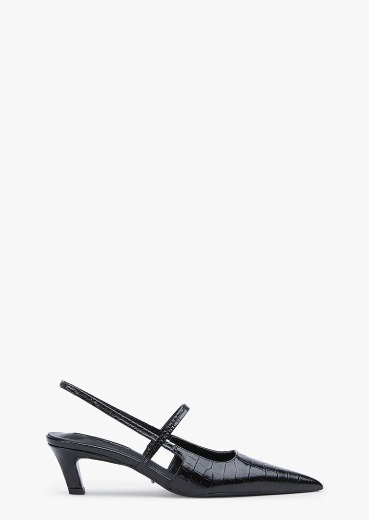 Kayla Black Croc Stylish