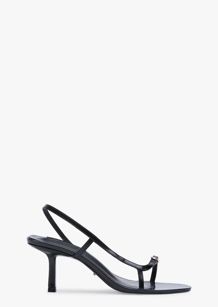 Classic Appeal Smart Office Shoes Christine Black Hi Shine