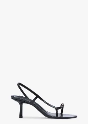 Classic Appeal Smart Office Shoes Christine Black Hi Shine