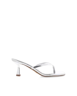 Open Heel Shoes XAMI - SILVER METALLIC