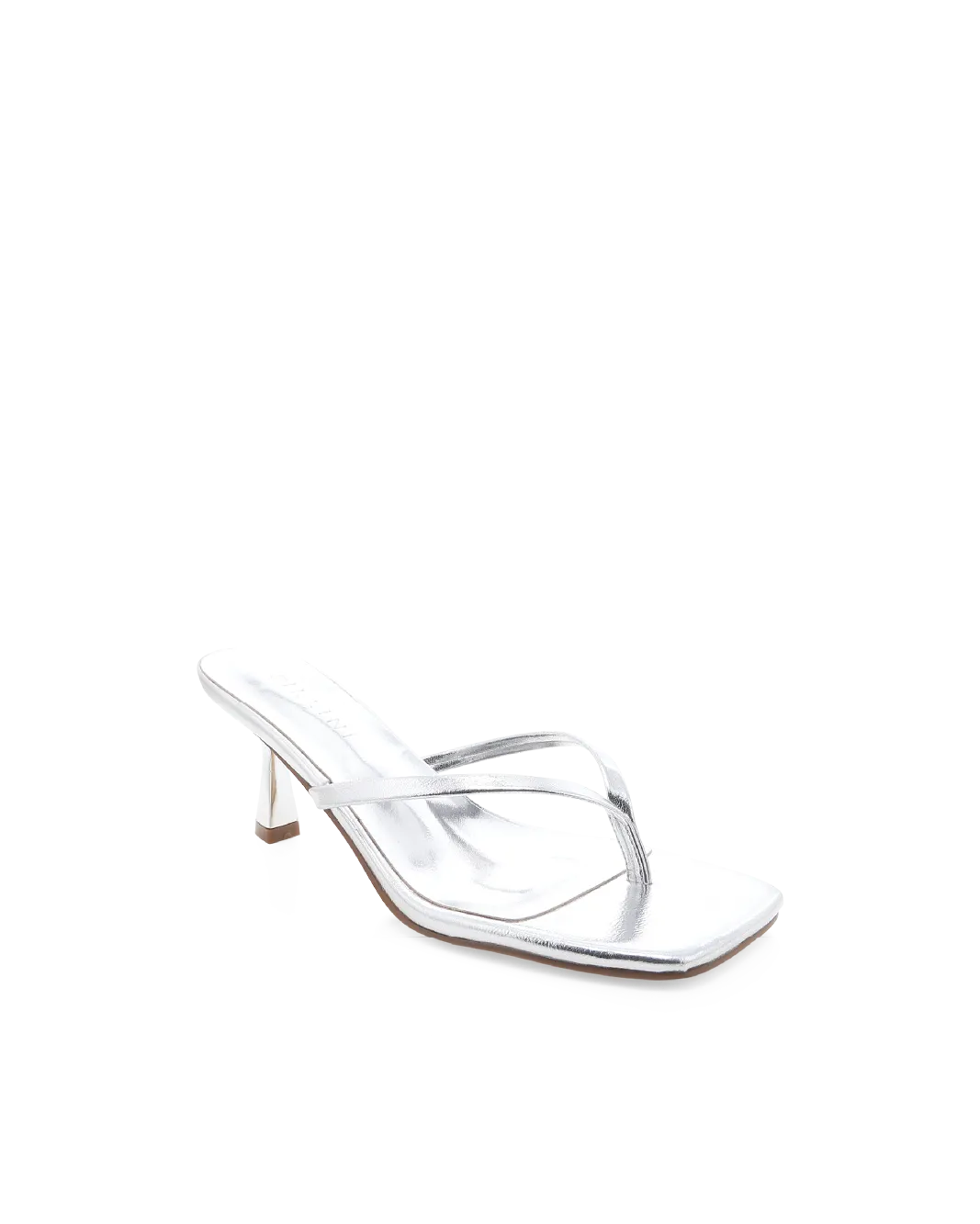 XAMI - SILVER METALLIC Open Toe Affordable