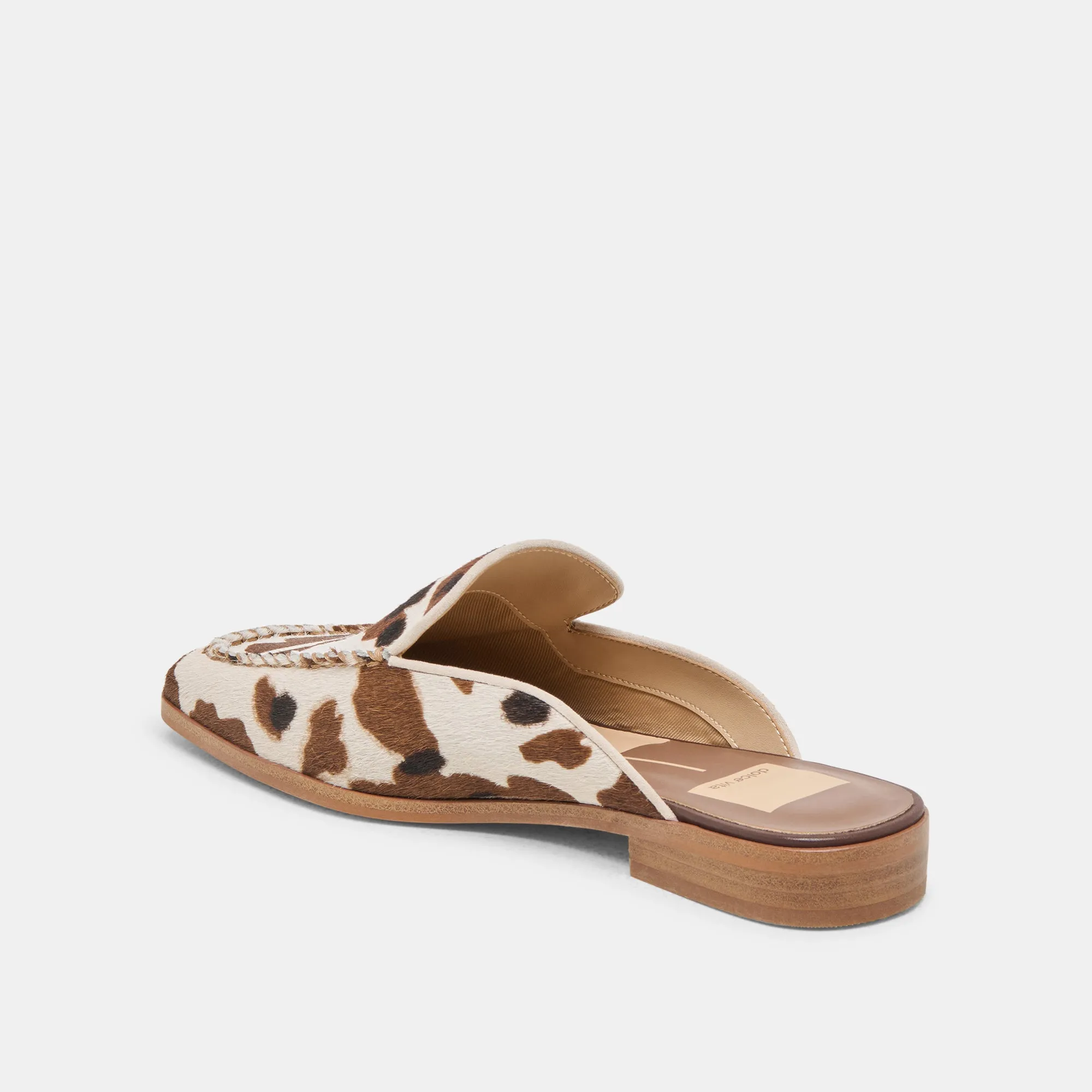 Avenue Mood BRADLY FLATS COCOA TAURUS CALF HAIR