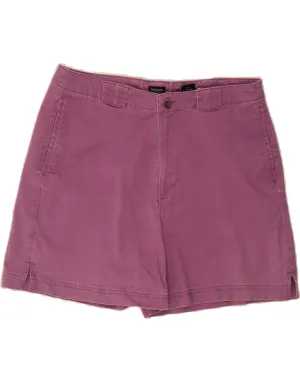 Functional Fashion DOCKERS Womens Khakis High Waist Chino Shorts US 12 Large W32  Purple