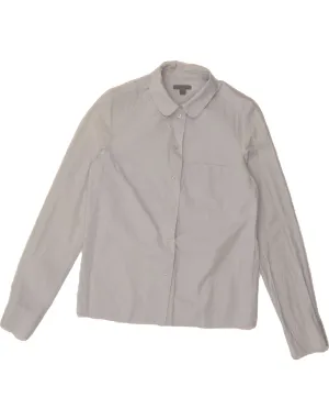 COS Womens Shirt EU 34 XS Blue Cotton Casual Wear Seamless Sides