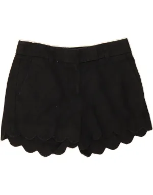 gender-neutral High Street Fashion J. CREW Womens Chino Shorts US 00 2XS W28  Black