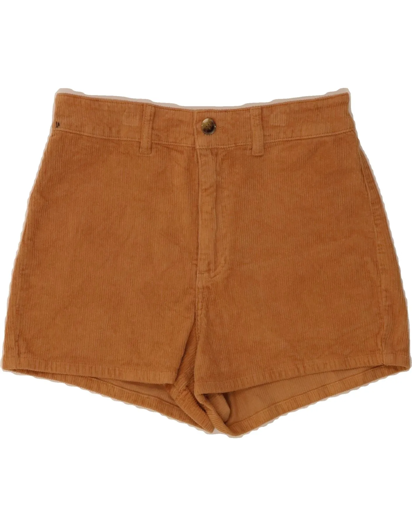 BILLABONG Womens Corduroy Shorts W30 Medium Brown Corporate Wear