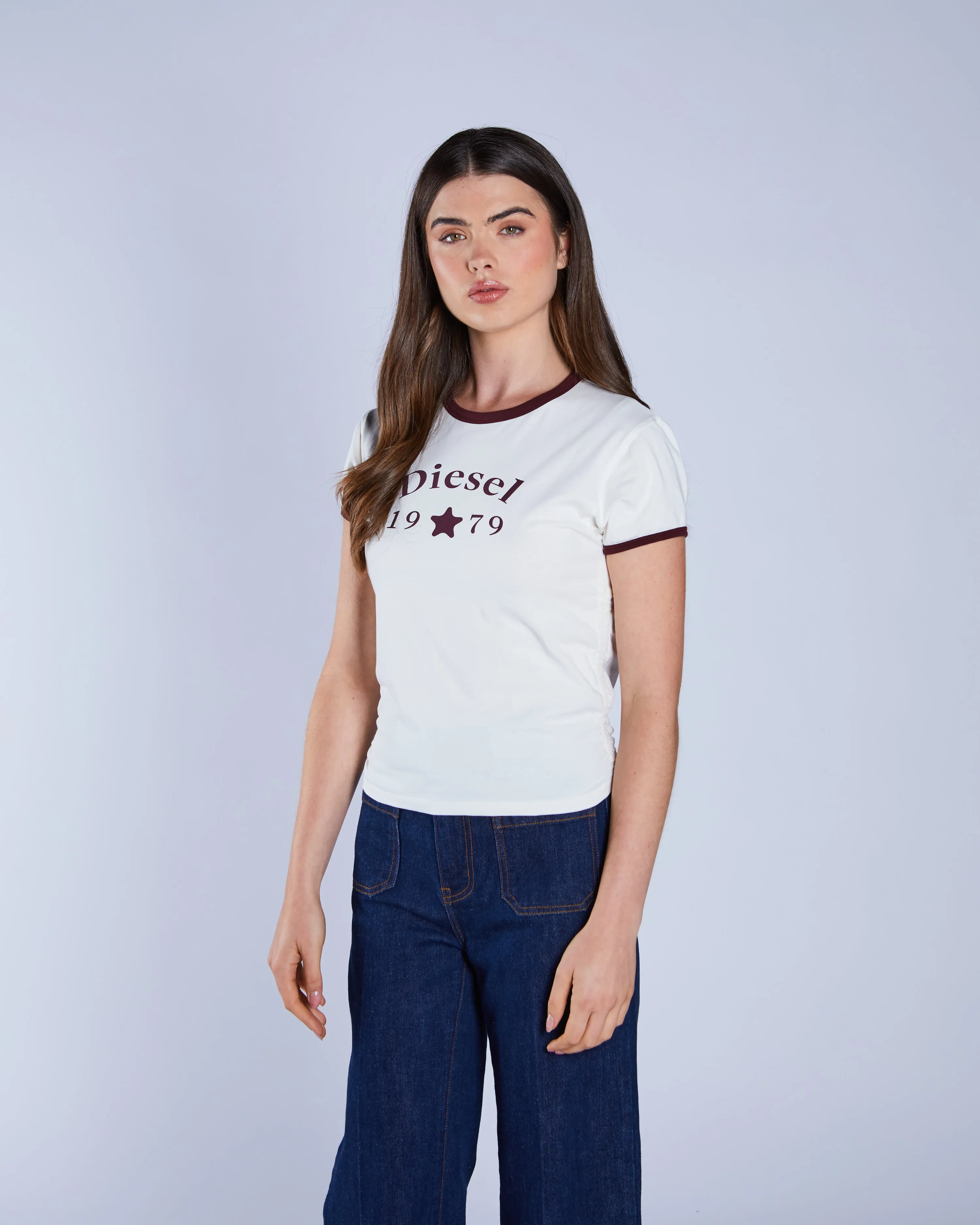 comfortable option Brigitte Tee Chalk