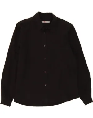 S.OLIVER Womens Shirt EU 38 Medium Black Modal Layered Design Non Irritating Tags