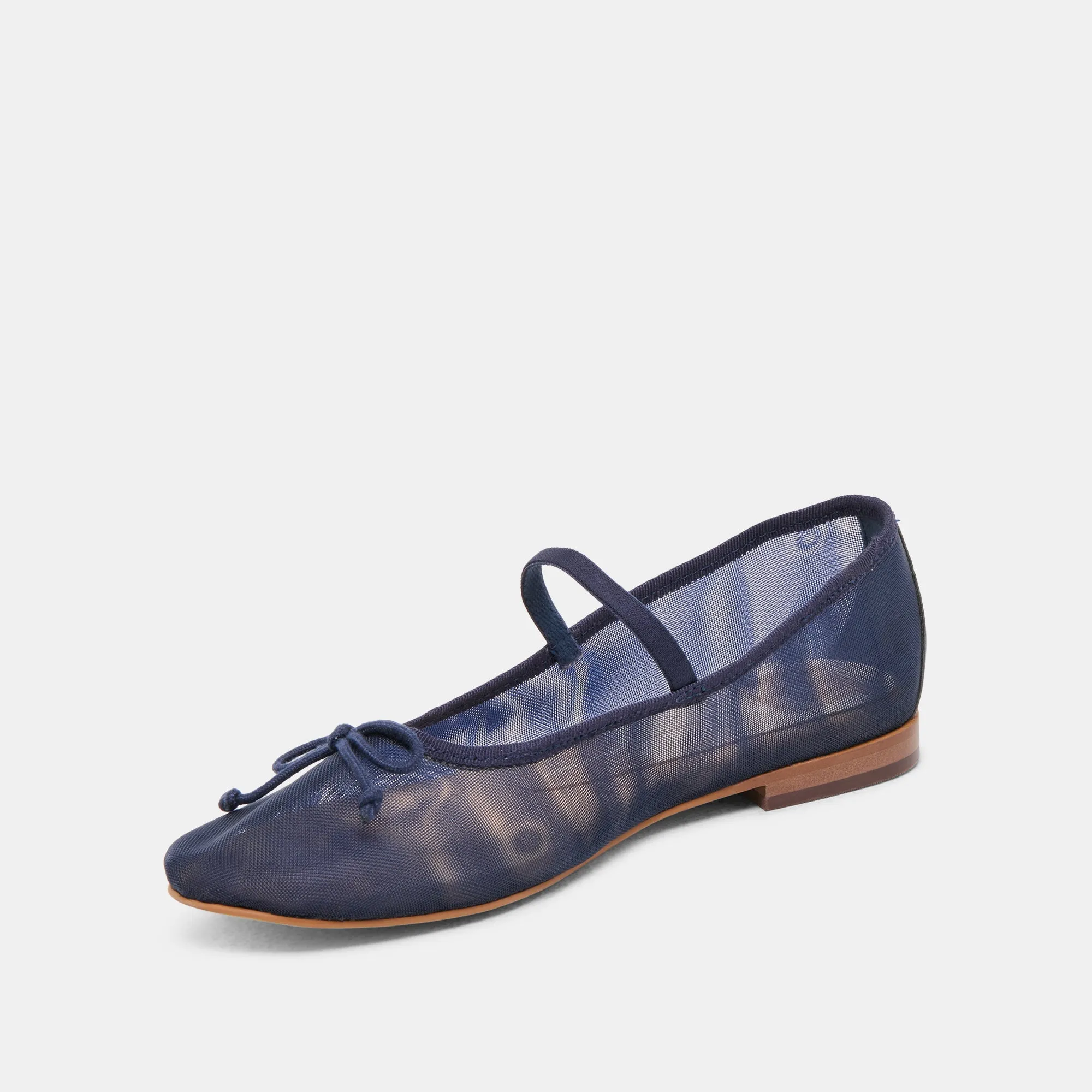 picnic wear CADEL BALLET FLATS NAVY MESH
