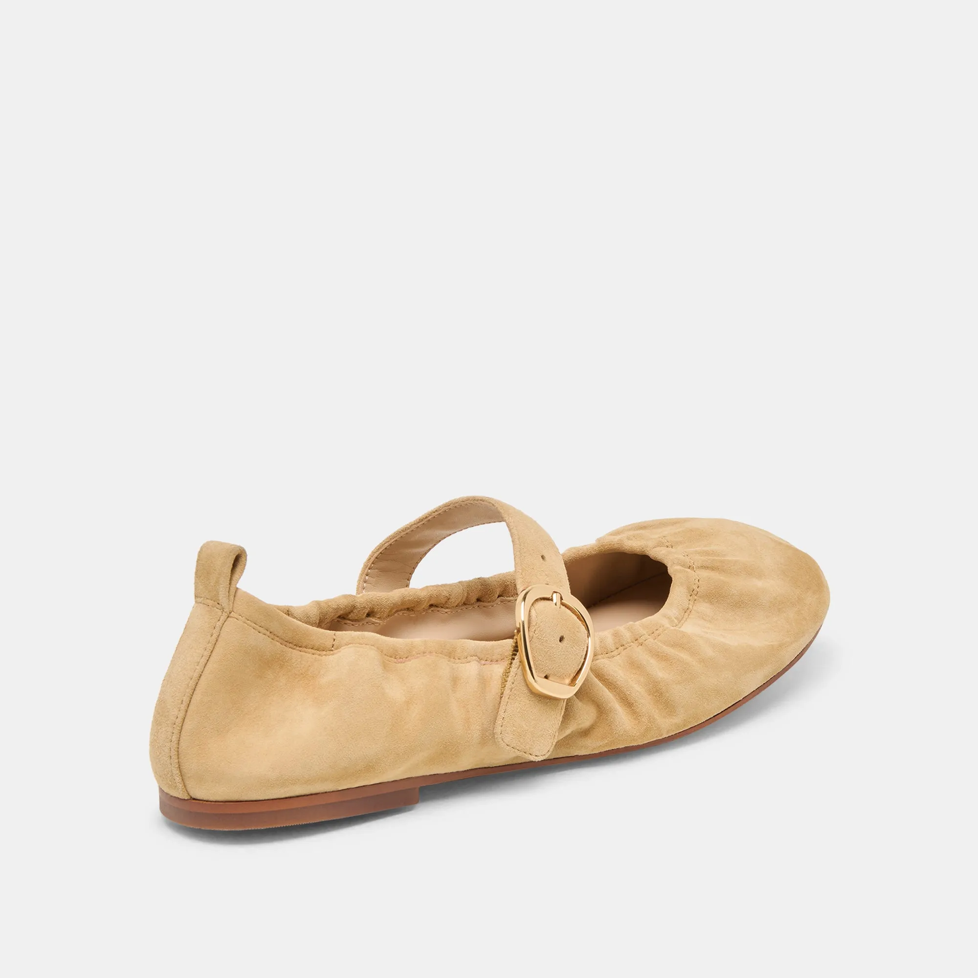 CAELY BALLET FLATS HONEY SUEDE Flight Safe