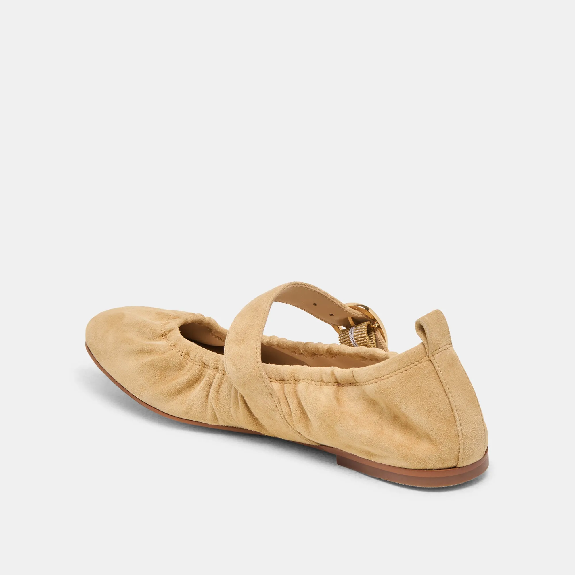 Ultimate Comfort Campus Walk CAELY BALLET FLATS HONEY SUEDE